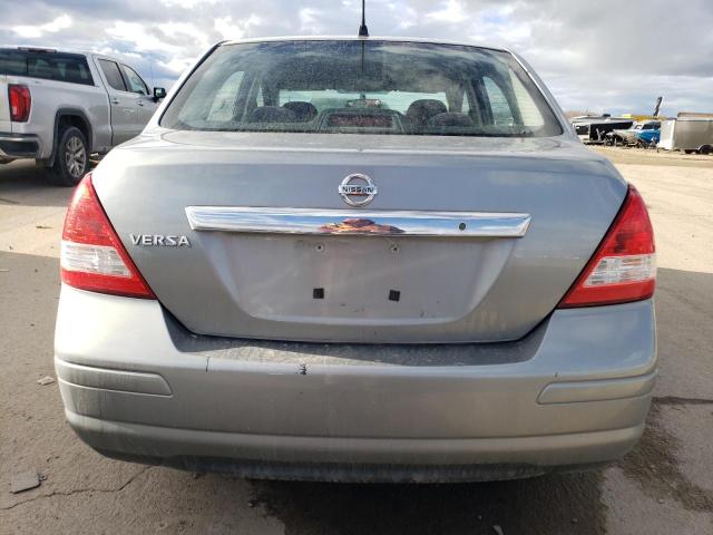 3N1BC1AP1AL383309 - 2010 NISSAN VERSA S GRAY photo 6