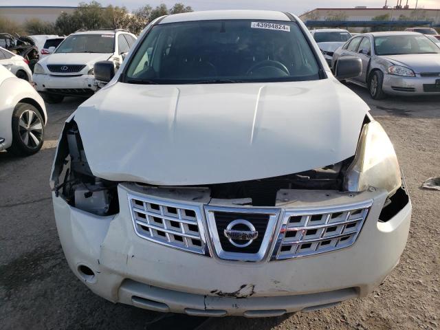 JN8AS5MT7AW021575 - 2010 NISSAN ROGUE S WHITE photo 5