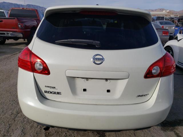 JN8AS5MT7AW021575 - 2010 NISSAN ROGUE S WHITE photo 6