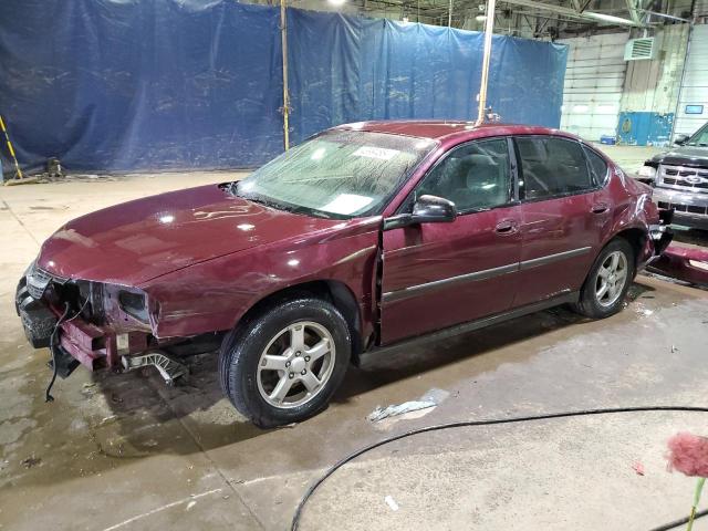 2G1WF52E739185553 - 2003 CHEVROLET IMPALA BURGUNDY photo 1