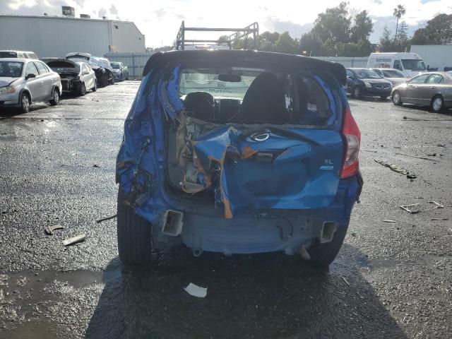 3N1CE2CP6EL360261 - 2014 NISSAN VERSA NOTE S BLUE photo 6