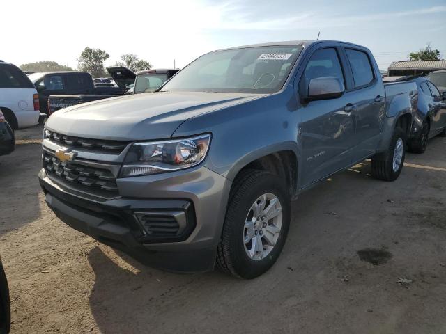 1GCGSCEN2N1123167 - 2022 CHEVROLET COLORADO LT GRAY photo 1