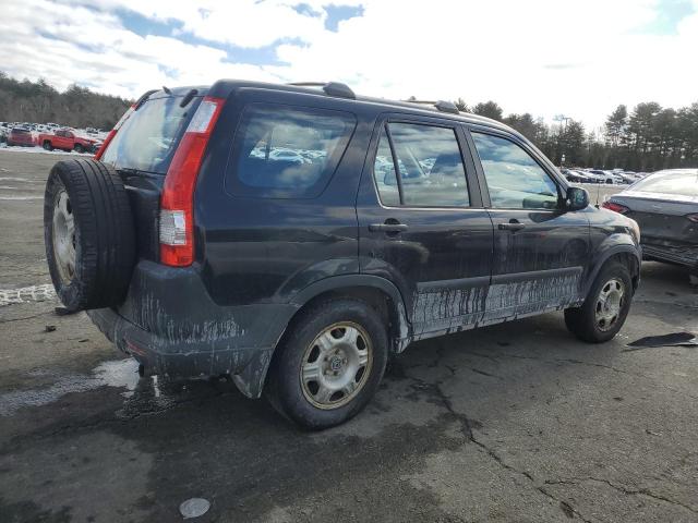 SHSRD78596U435669 - 2006 HONDA CR-V LX BLACK photo 3