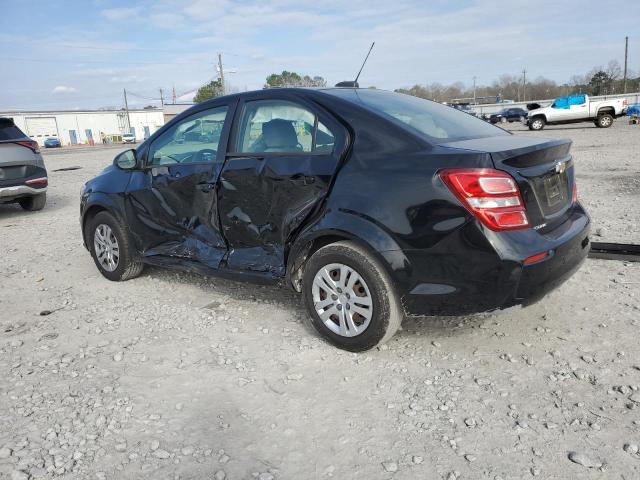 1G1JB5SH1H4158116 - 2017 CHEVROLET SONIC LS BLACK photo 2