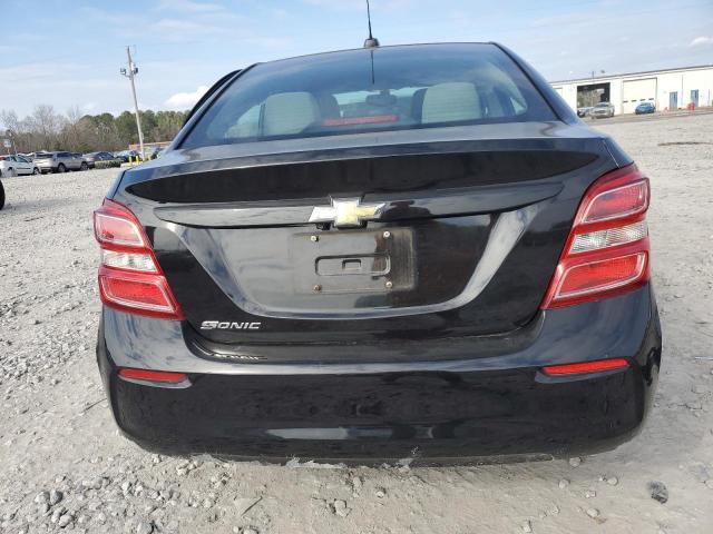 1G1JB5SH1H4158116 - 2017 CHEVROLET SONIC LS BLACK photo 6