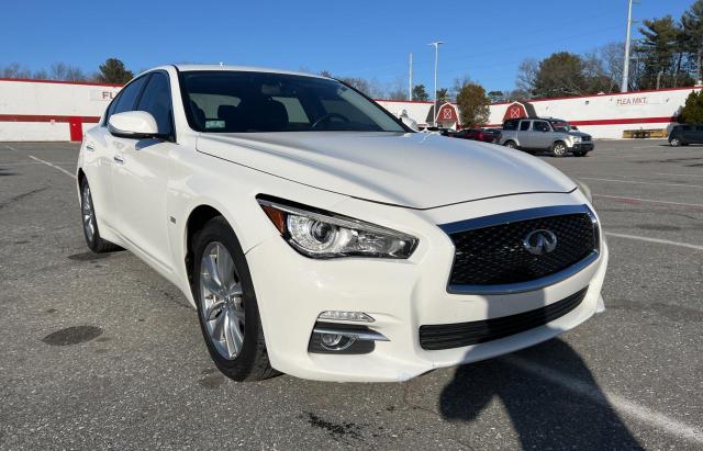 JN1EV7AP7HM740650 - 2017 INFINITI Q50 PREMIU WHITE photo 1