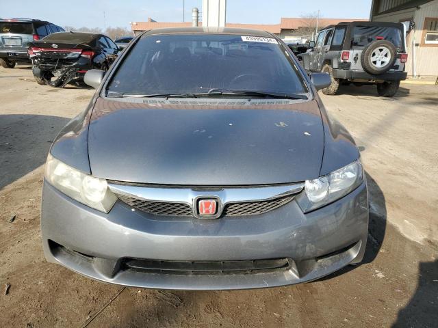 19XFA1E64AE014146 - 2010 HONDA CIVIC LX-S GRAY photo 5