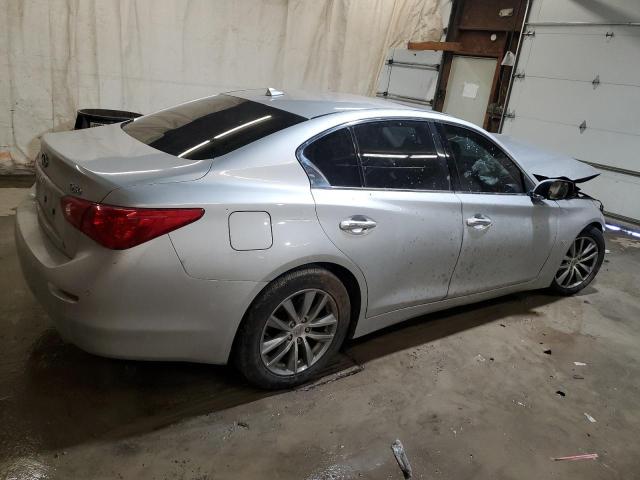 JN1BV7AR8EM682029 - 2014 INFINITI Q50 BASE SILVER photo 3