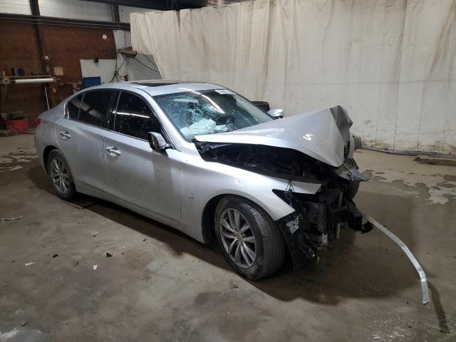 JN1BV7AR8EM682029 - 2014 INFINITI Q50 BASE SILVER photo 4