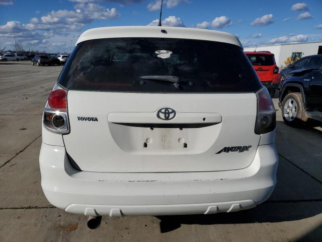 2T1KR32EX8C707097 - 2008 TOYOTA MATRIX XR WHITE photo 6