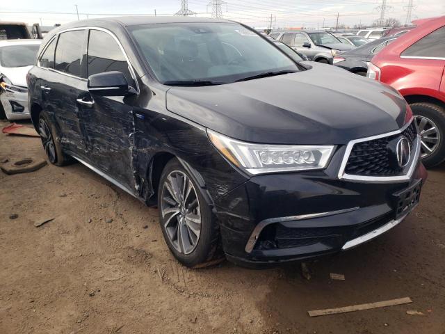 5J8YD7H51LL001565 - 2020 ACURA MDX SPORT HYBRID TECHNOLOGY BLACK photo 4