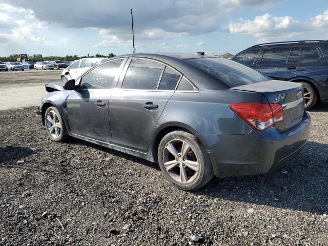 1G1PE5SB7D7119505 - 2013 CHEVROLET CRUZE LT GRAY photo 2