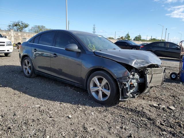 1G1PE5SB7D7119505 - 2013 CHEVROLET CRUZE LT GRAY photo 4