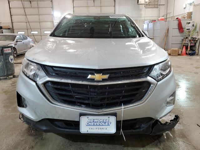 3GNAXUEV0MS105297 - 2021 CHEVROLET EQUINOX LT SILVER photo 5