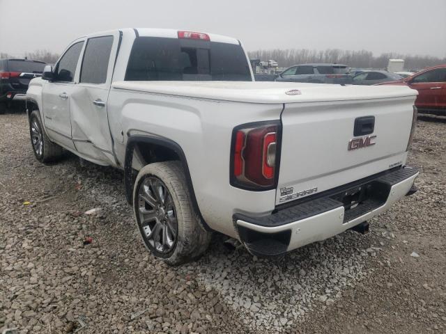 3GTU2PEJ3JG290978 - 2018 GMC SIERRA K1500 DENALI WHITE photo 2