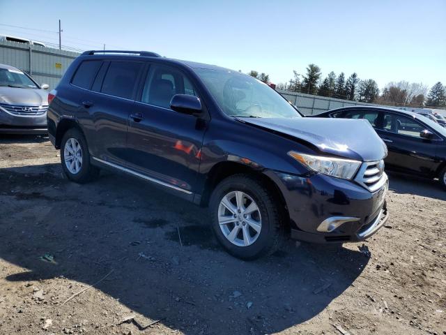5TDBK3EH8CS093418 - 2012 TOYOTA HIGHLANDER BASE Көк фото 4