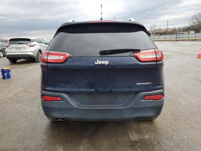 1C4PJLABXFW731876 - 2015 JEEP CHEROKEE SPORT BLUE photo 6