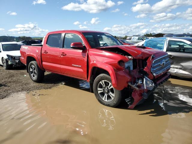 5TFCZ5AN4HX116833 - 2017 TOYOTA TACOMA DOUBLE CAB RED photo 4