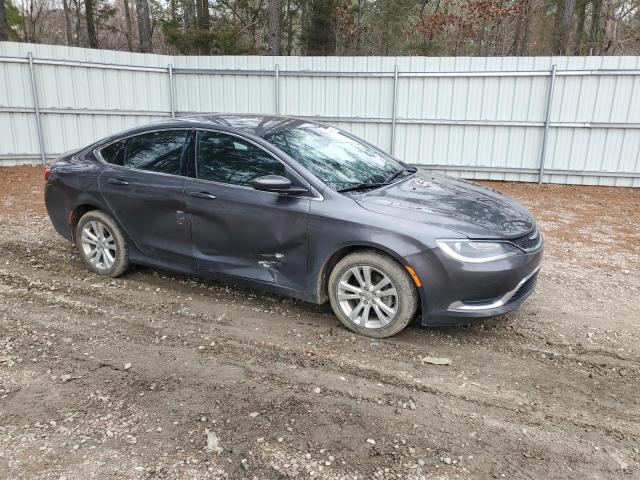 1C3CCCAB0GN179731 - 2016 CHRYSLER 200 LIMITED CHARCOAL photo 4