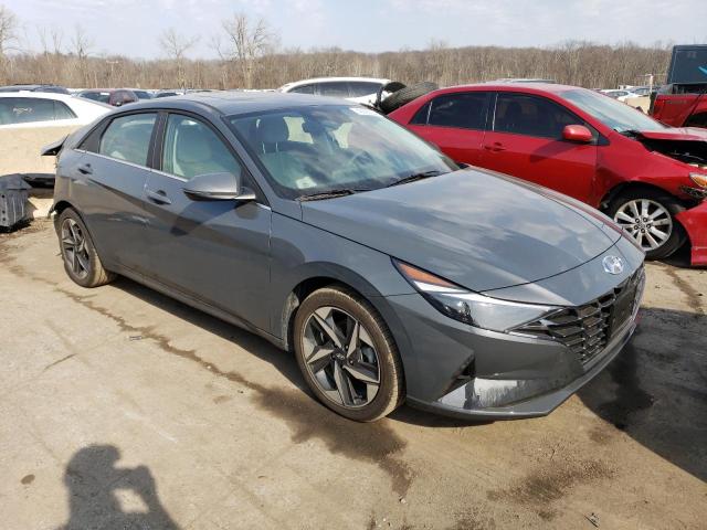 KMHLN4AJ0PU083876 - 2023 HYUNDAI ELANTRA LIMITED GRAY photo 4