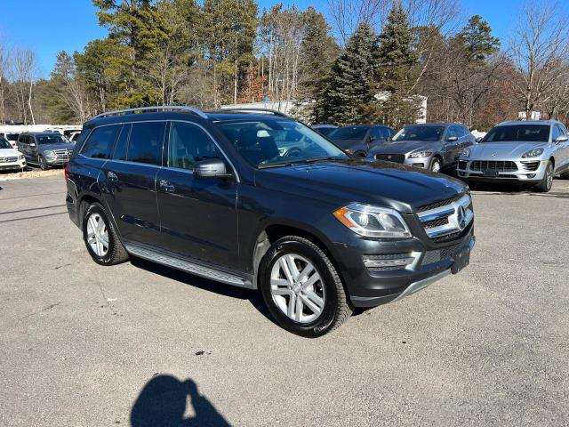 4JGDF7CE0DA197554 - 2013 MERCEDES-BENZ GL 450 4MATIC GRAY photo 2