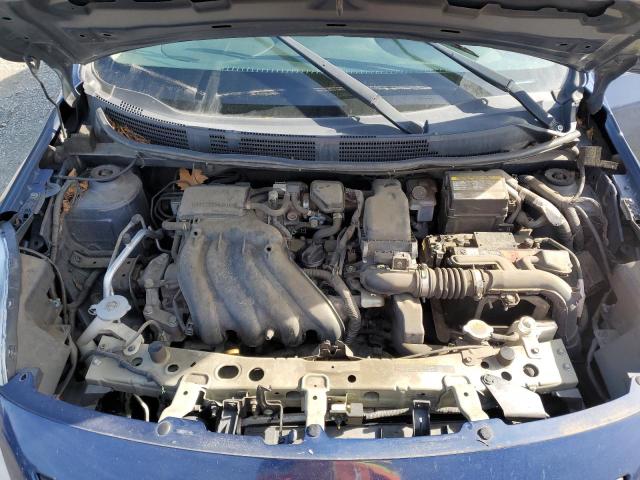 3N1CN7AP3DL868749 - 2013 NISSAN VERSA S BLUE photo 11