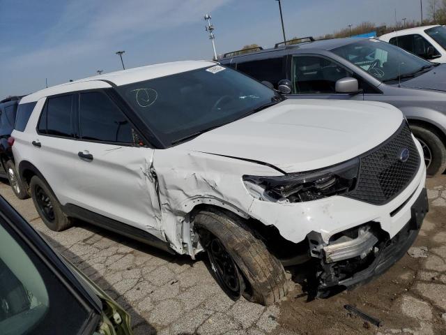 1FM5K8AB0PGB37385 - 2023 FORD EXPLORER POLICE INTERCEPTOR Ağ foto 4
