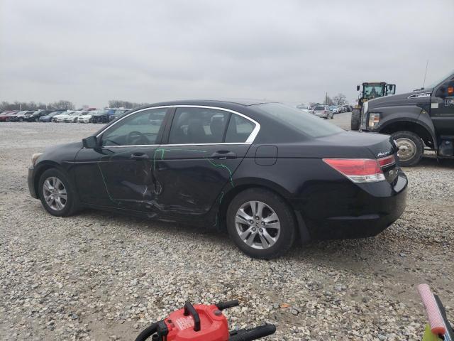 1HGCP2F65CA029557 - 2012 HONDA ACCORD SE BLACK photo 2