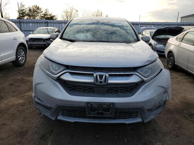 2HKRW2H26HH125543 - 2017 HONDA CR-V LX SILVER photo 5