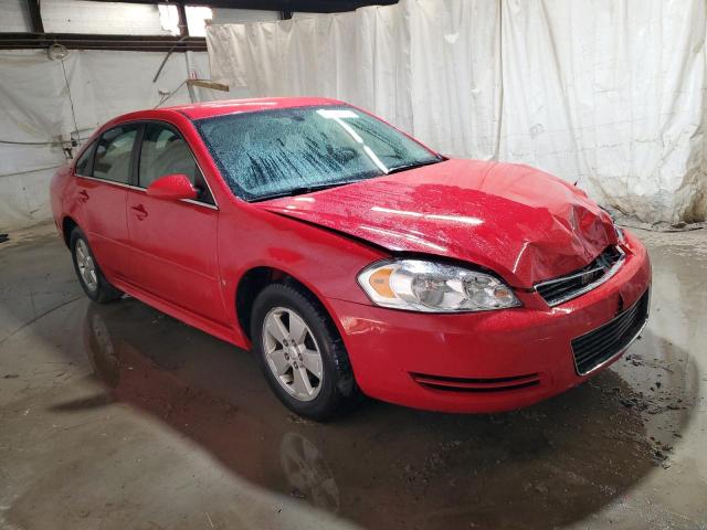 2G1WT57N891304851 - 2009 CHEVROLET IMPALA 1LT RED photo 4