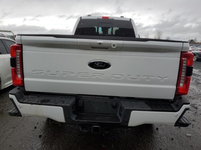 1FT8W2BT3PED10550 - 2023 FORD F250 SUPER DUTY WHITE photo 6