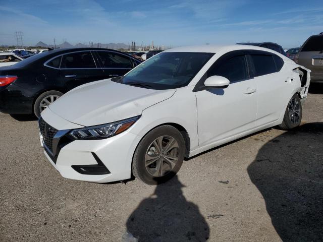 3N1AB8CV4PY234763 - 2023 NISSAN SENTRA SV WHITE photo 1