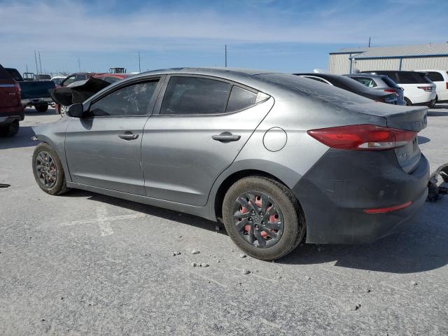 KMHD74LF8JU606950 - 2018 HYUNDAI ELANTRA SE GRAY photo 2