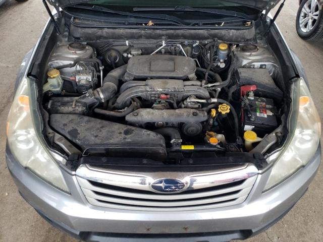 4S4BRCAC1B3365387 - 2011 SUBARU OUTBACK 2. GRAY photo 11