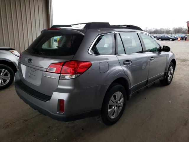 4S4BRCAC1B3365387 - 2011 SUBARU OUTBACK 2. GRAY photo 3