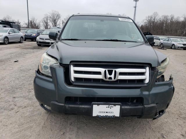 2HKYF18696H509466 - 2006 HONDA PILOT EX GRAY photo 5