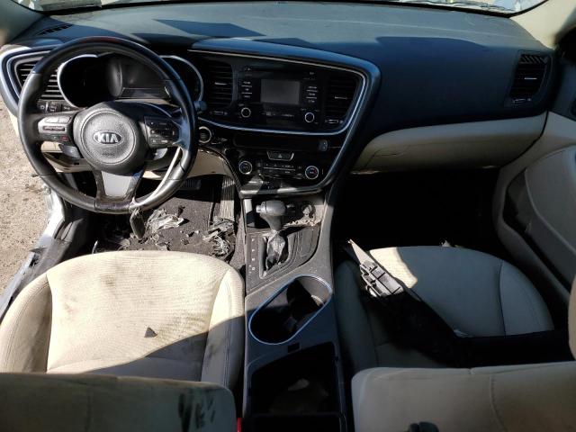 KNAGM4AD5E5075814 - 2014 KIA OPTIMA HYBRID SILVER photo 8