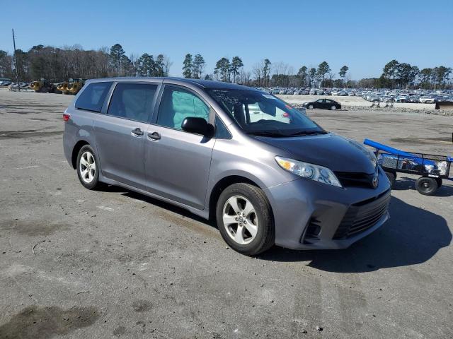 5TDZZ3DC1KS015139 - 2019 TOYOTA SIENNA GRAY photo 4