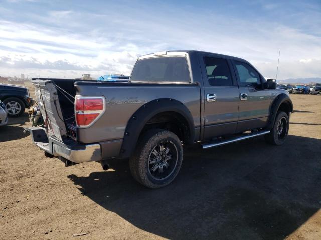 1FTFW1EVXAFA89660 - 2010 FORD F150 SUPERCREW GRAY photo 3