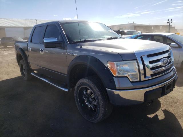 1FTFW1EVXAFA89660 - 2010 FORD F150 SUPERCREW GRAY photo 4