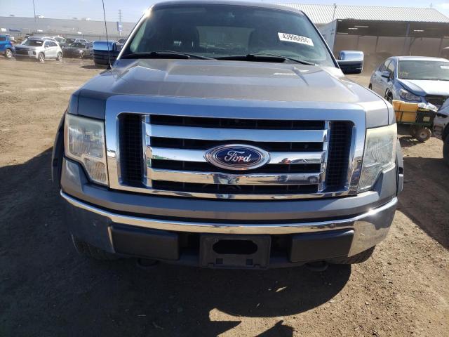 1FTFW1EVXAFA89660 - 2010 FORD F150 SUPERCREW GRAY photo 5