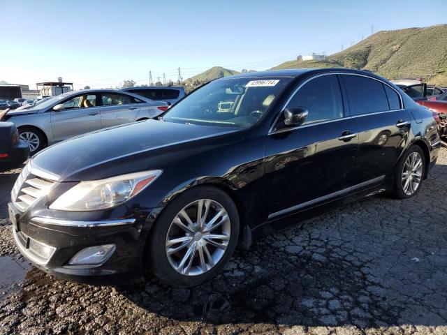 KMHGC4DF3CU187559 - 2012 HYUNDAI GENESIS 4.6L BLACK photo 1