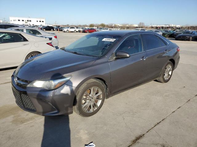 4T1BF1FK6HU317383 - 2017 TOYOTA CAMRY LE GRAY photo 1