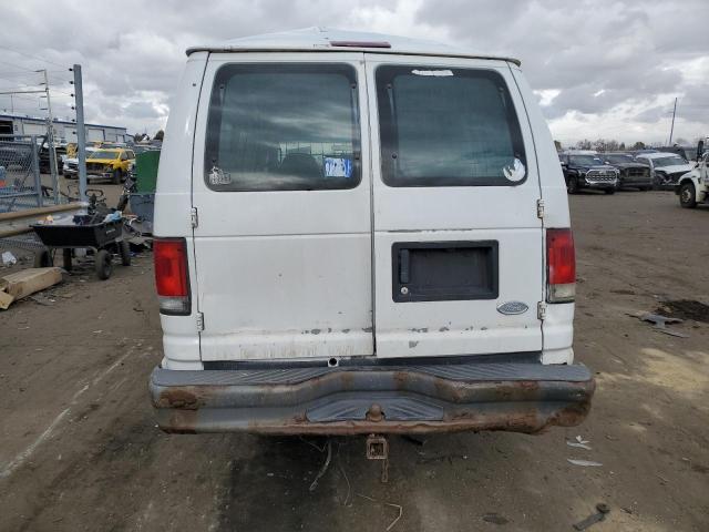 1FTSS34L14HA60904 - 2004 FORD ECONOLINE E350 SUPER DUTY VAN WHITE photo 6