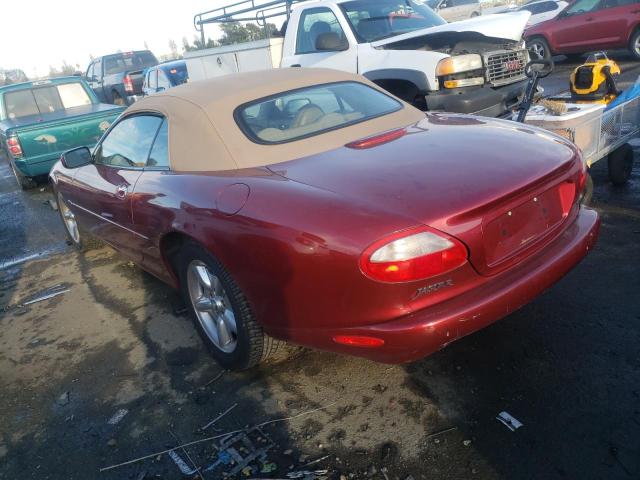 SAJGX2744VC015297 - 1997 JAGUAR XK8 RED photo 2