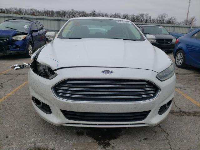 3FA6P0LU2DR131009 - 2013 FORD FUSION SE HYBRID WHITE photo 5