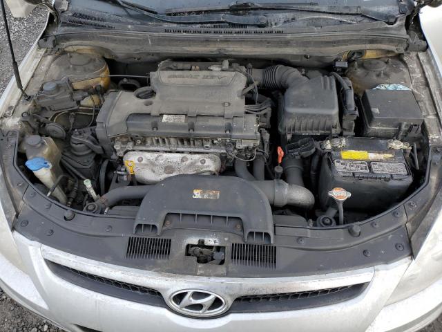 KMHDC8AE4AU068518 - 2010 HYUNDAI ELANTRA TO GLS SILVER photo 11