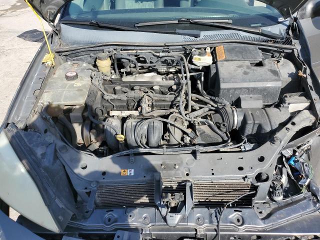 1FAFP34N85W110124 - 2005 FORD FOCUS ZX4 GRAY photo 11