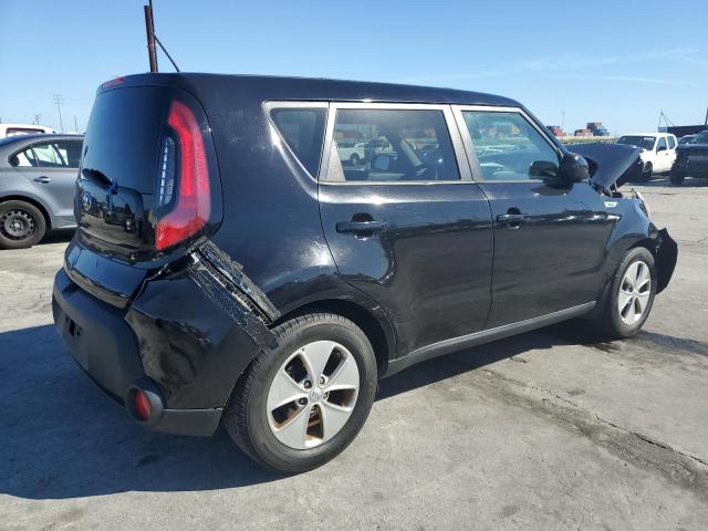 KNDJN2A20F7216609 - 2015 KIA SOUL BLACK photo 3