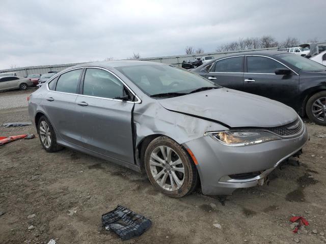 1C3CCCABXFN555477 - 2015 CHRYSLER 200 LIMITED SILVER photo 4